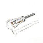 Single-Row Curved Key Blank