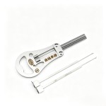 Single-Row Curved Key Blank