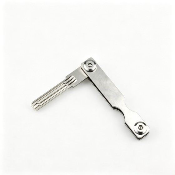 Half-Round Crescent Double-Row Folding Foil Tool