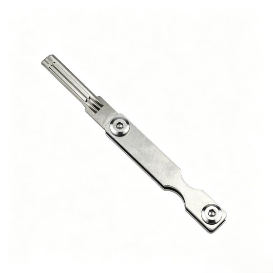 Half-Round Crescent Double-Row Folding Foil Tool