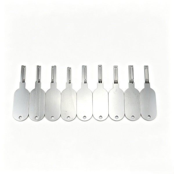 Alloy Steel Large-Handle Foil Tool Set (9-Piece)
