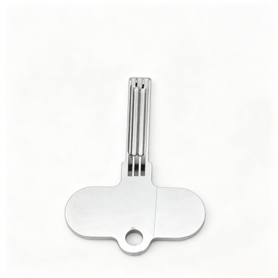 Alloy Steel Universal Half-Round Double-Row Foil Key