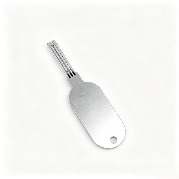 Alloy Steel Large-Handle Universal (Buyang/Xinduo/Panpan) Half-Round Crescent Double-Row Foil Tool