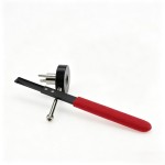 Black Steel Riveted HU66 Quick-Open Brush Hook (VW / Audi, 5-Piece)