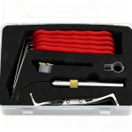 Automotive Extracting Pin Set with Fiber Optic Light