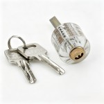 Clear Acrylic Practice Lock (Training)