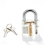 Clear Acrylic Practice Lock (Training)