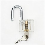 Clear Acrylic Practice Lock (Training)