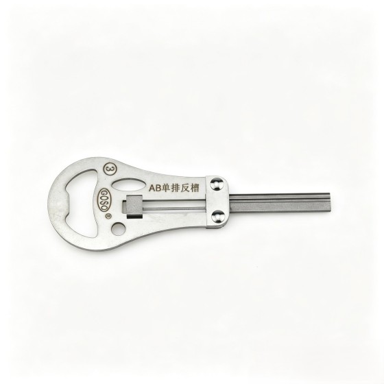 AB Single-Row Reverse Groove Key Blank