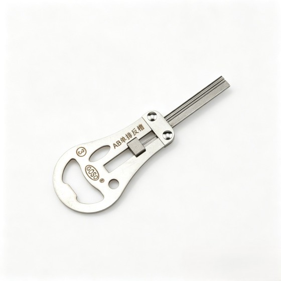 AB Single-Row Reverse Groove Key Blank