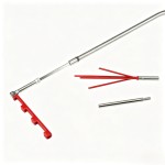 Stainless Steel Double-Head Push-Pull Peephole Tool