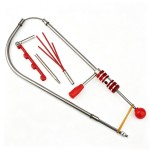 Stainless Steel Double-Head Push-Pull Peephole Tool