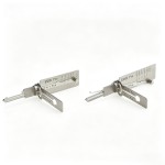S-Groove &amp; Double Straight-Groove Electric Lock 2-in-1 Tool 001/002