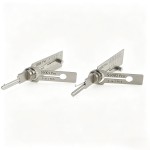 S-Groove &amp; Double Straight-Groove Electric Lock 2-in-1 Tool 001/002