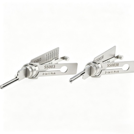 Straight-Groove Padlock 2-in-1 Tool Set 003/003R (Left &amp; Right, 2-Piece)