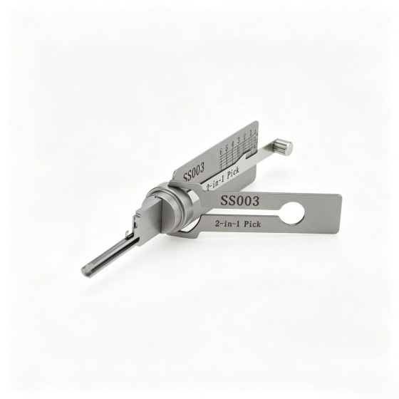Straight-Groove Padlock 2-in-1 Positioning Tool (Left)