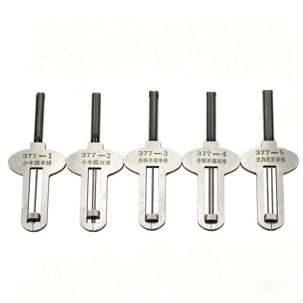 Integrated Guide Pin Half-Round Set (5-Piece)