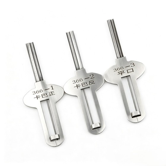Integrated Guide Pin AB Set (3-Piece)
